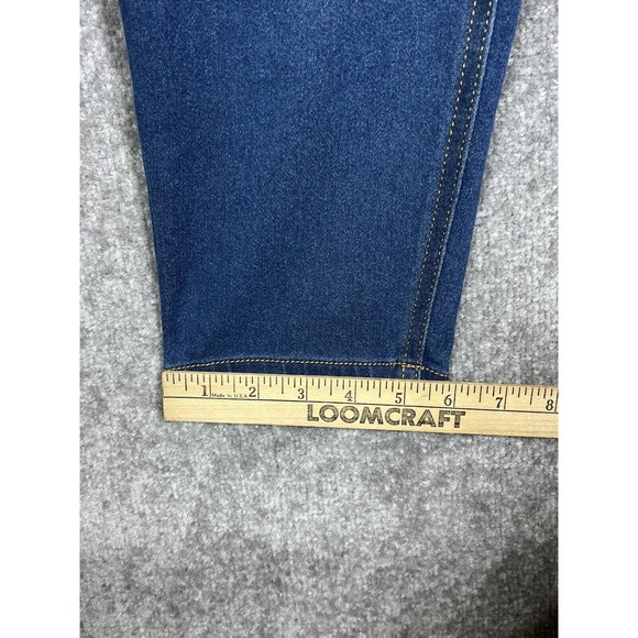 Isaac Mizrahi Pull On High Rise Skinny Jeans Womens Size XXL Stretch Blue Denim - Picture 12 of 12